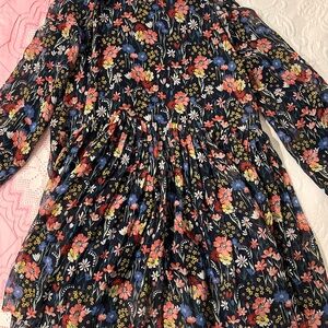 Mayoral Floral Kids Dress  size 5-6